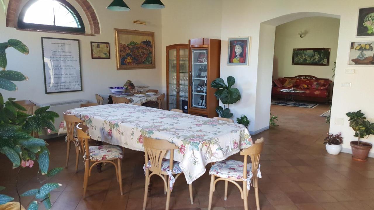Agriturismo Casa Montecucco Giuncarico Dış mekan fotoğraf